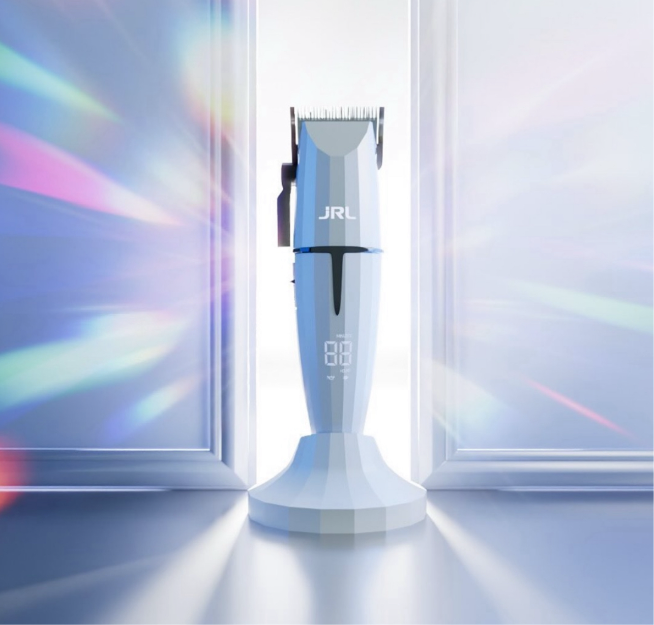 JRL - ONYX Professional Cordless Clipper, Ghost White - The Panic Room