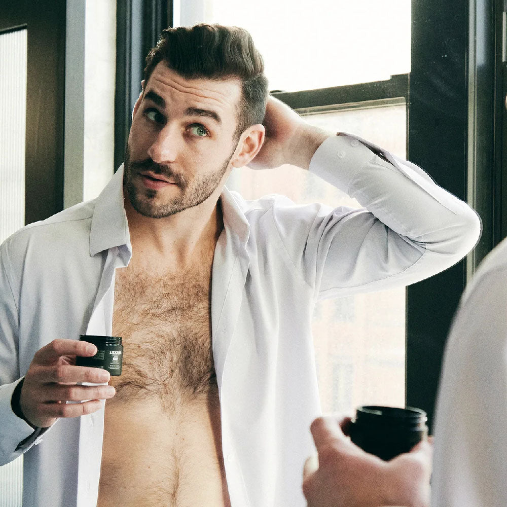 Brickell Men's Products - Flexible Hold Wax Pomade - The Panic Room