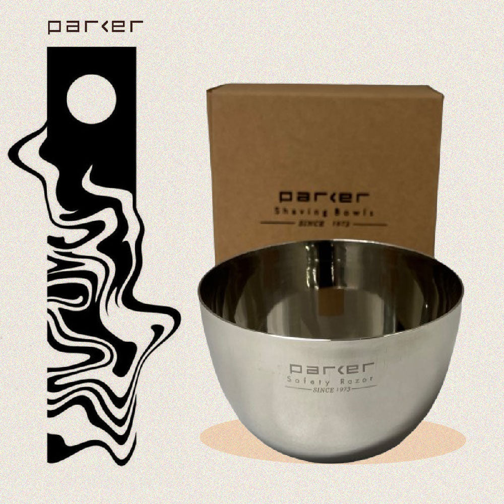 Parker - SBSS, Stainless Steel Shaving Bowl - The Panic Room
