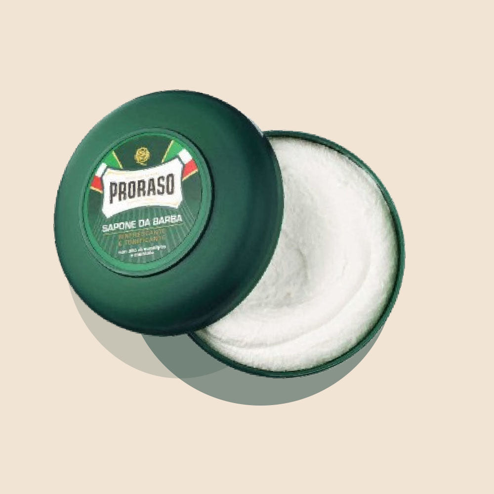 Proraso - Eucalyptus & Menthol Refresh Shaving Soap, 150ml - The Panic Room