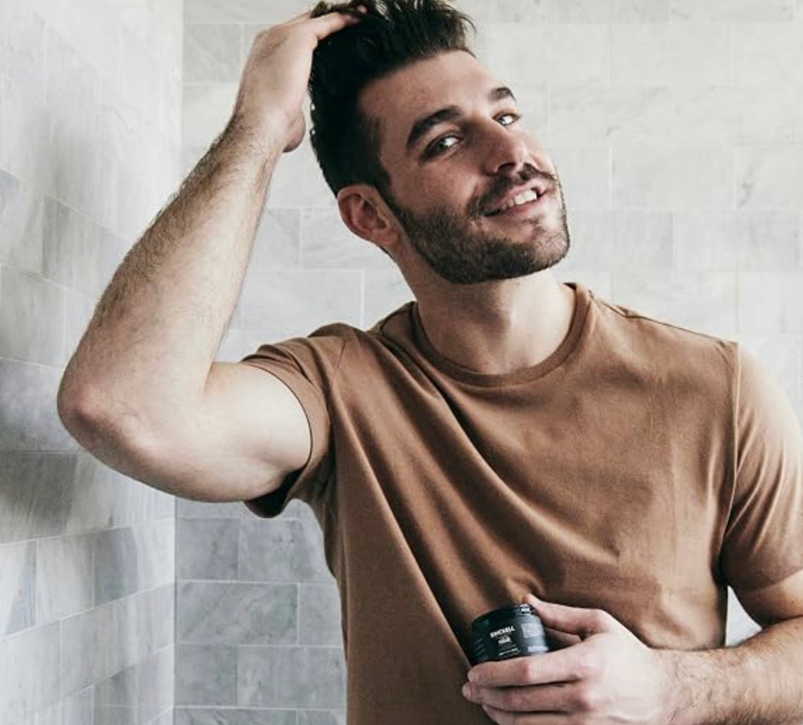 Brickell Men's Products - Strong Hold Texturizing Pomade for Men