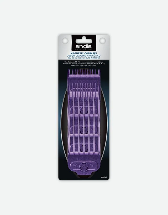 Andis - Single Magnetic Comb Set, Small, 0 - 4 - The Panic Room