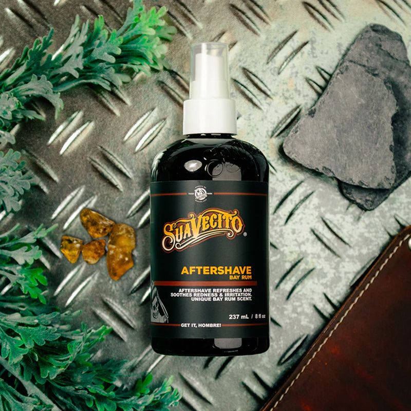 Suavecito - Bay Rum Aftershave, 237ml - The Panic Room