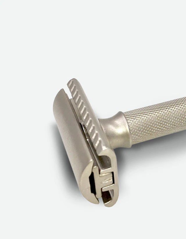 Parker - VARSC Safety Razor, Variant Adjustable, Satin Chrome Finish Handle - The Panic Room