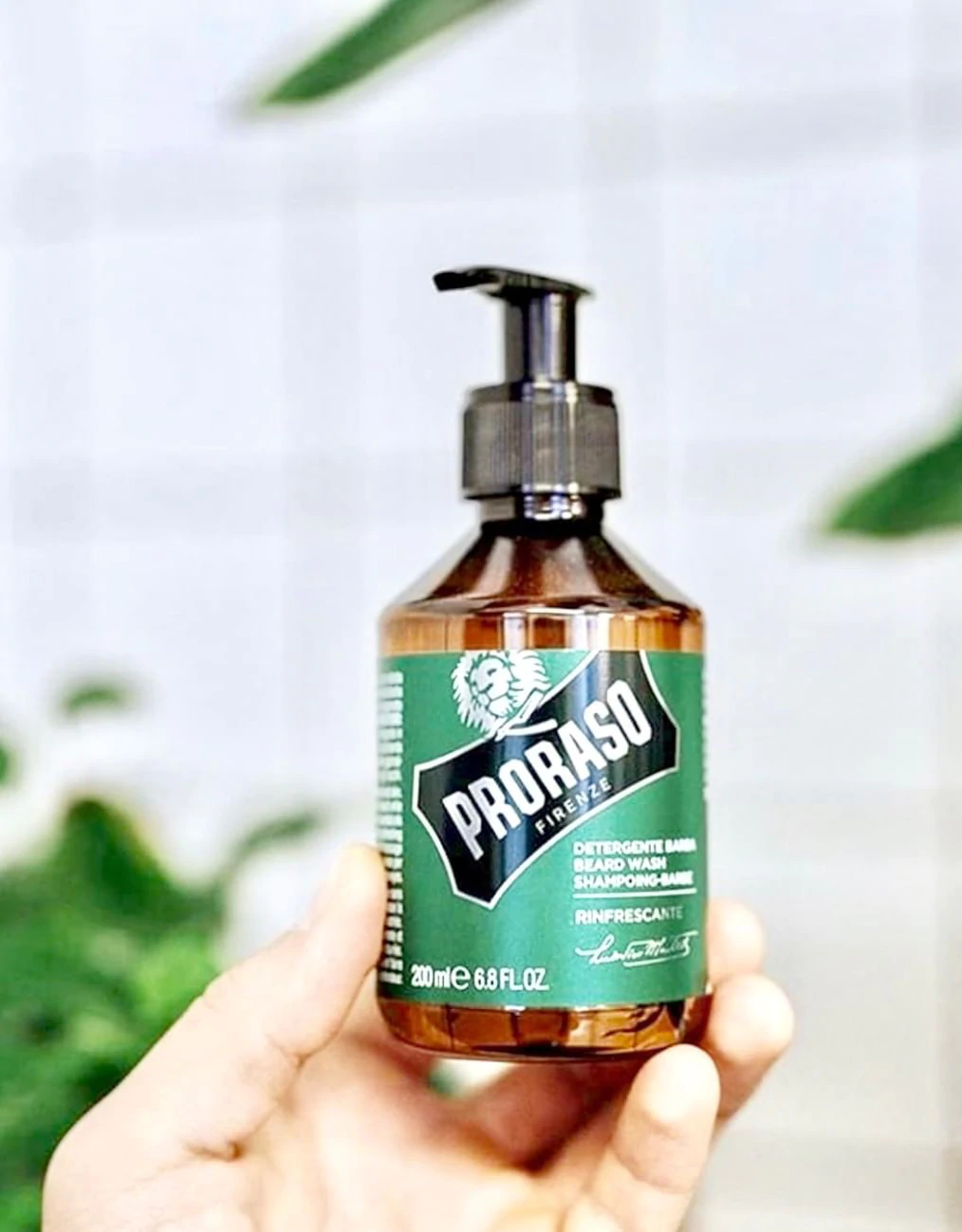Proraso - Beard Shampoo, Refresh, 200ml - The Panic Room