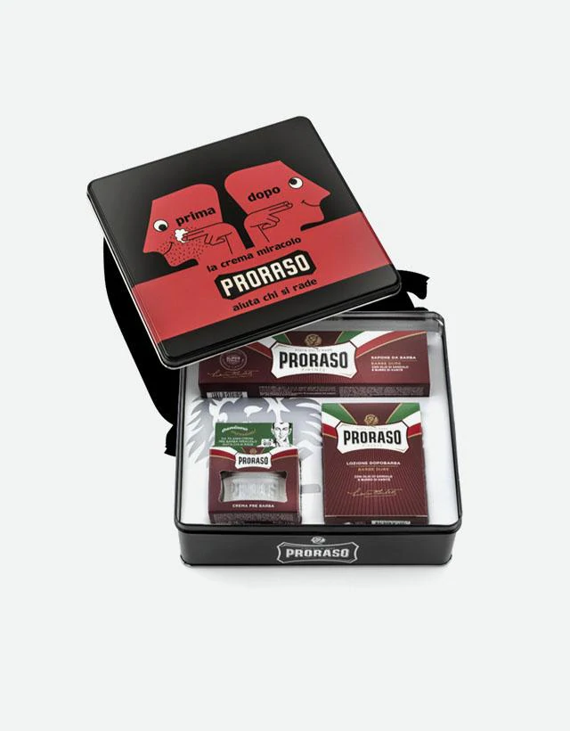 Proraso - Vintage Selection Prima Dopo Tin, Nourishing Sandalwood - The Panic Room