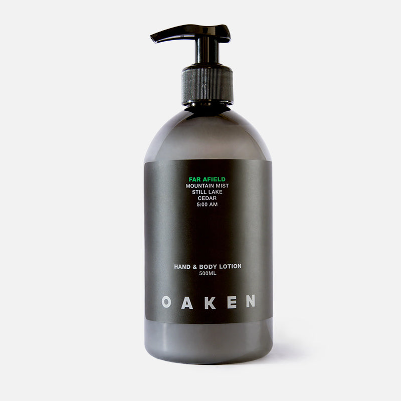 Oaken Lab - Hand & Body Lotion, Far Afield, 500ml - The Panic Room