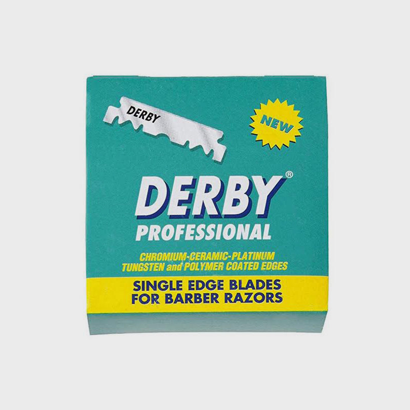 Derby - Professional Single Edge Blades, Half blades (100 pcs) - The Panic Room