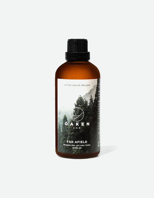 Oaken Lab - Aftershave Splash, Far Afield, 100ml - The Panic Room