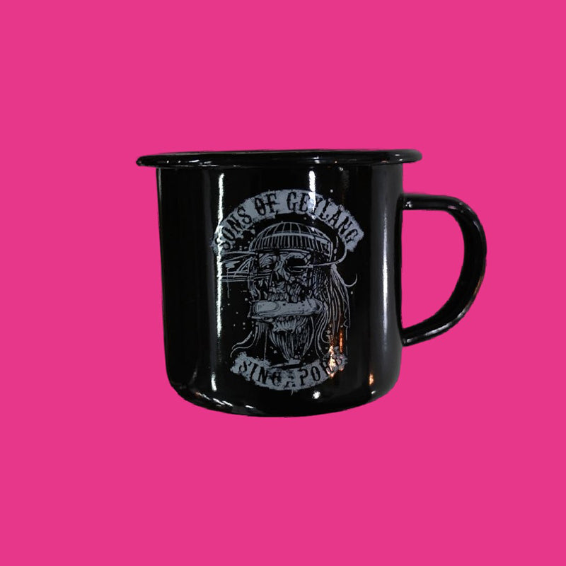The Panic Room - Sons Of Geylang, Enamel Mug - The Panic Room