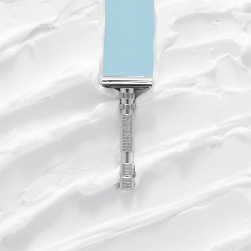 Rockwell Razors - T2 Razor, Brushed Chrome - The Panic Room