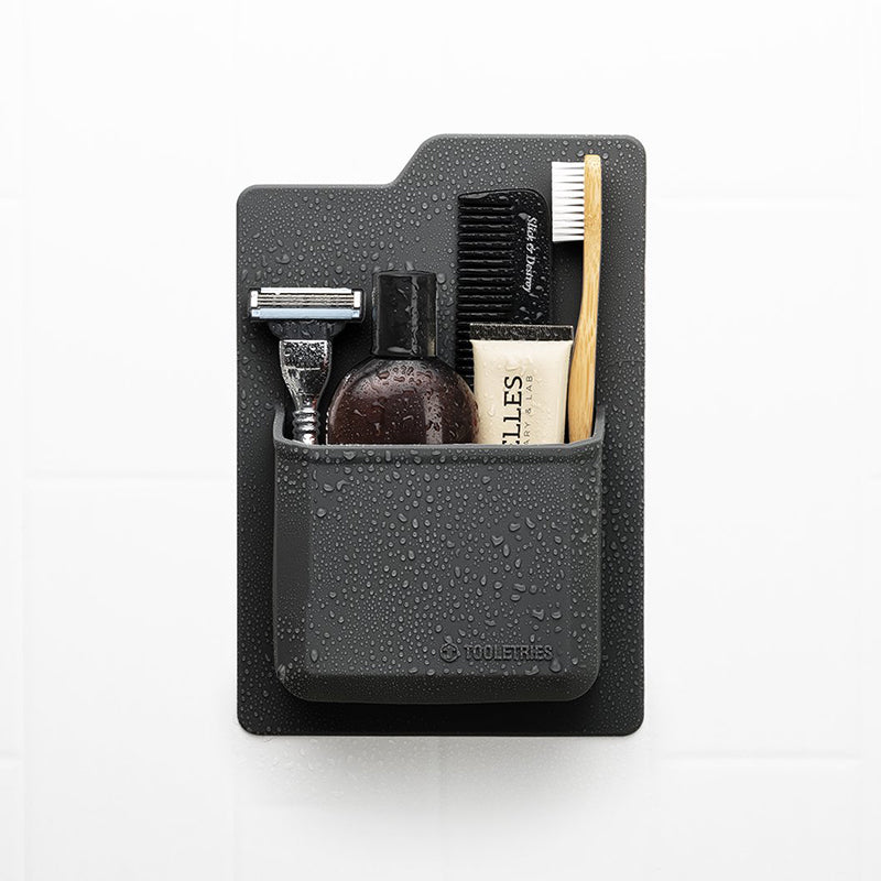 Tooletries - The James, Toiletry Organiser, Charcoal - The Panic Room
