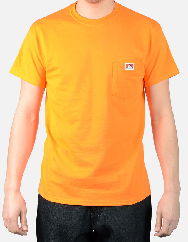 yellow pocket t shirt