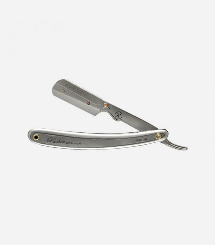 Parker - SR1 / 31R Straight Razor, Clip Type, Stainless Steel - The Panic Room
