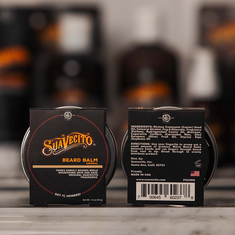 Suavecito - Beard Balm, Original, 57g - The Panic Room