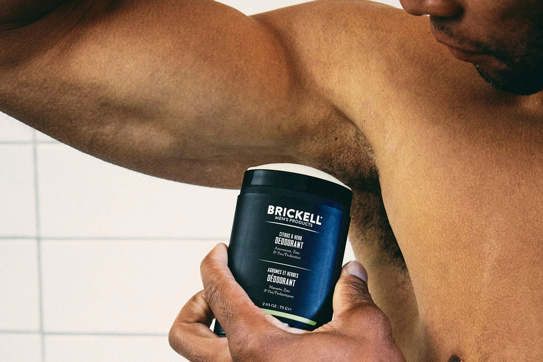 Brickell Men's Products - Deodorant Eucalyptus & Mint, 75g