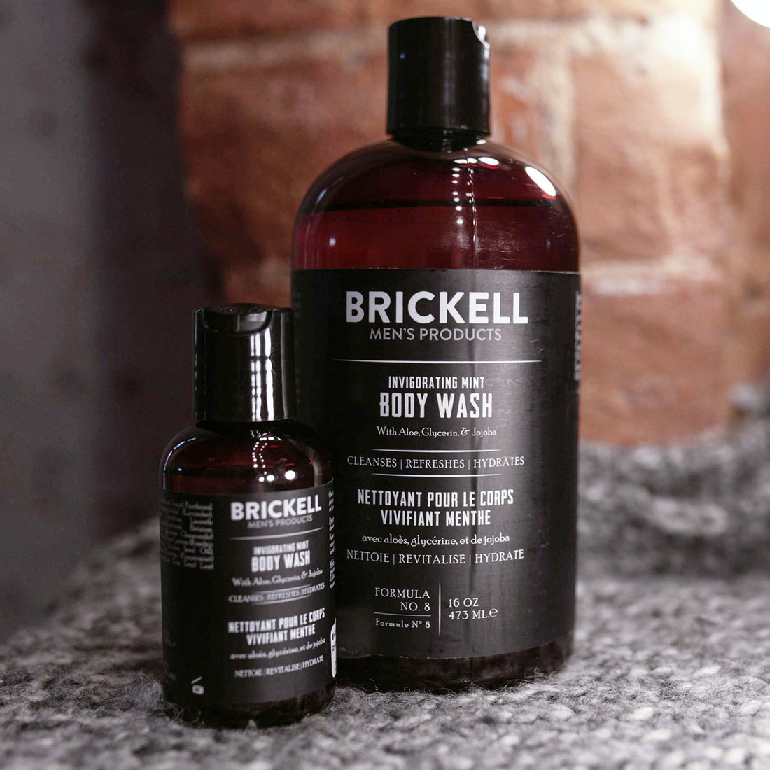 The Panic Room presents Brickell Invigorating Mint Body Wash
