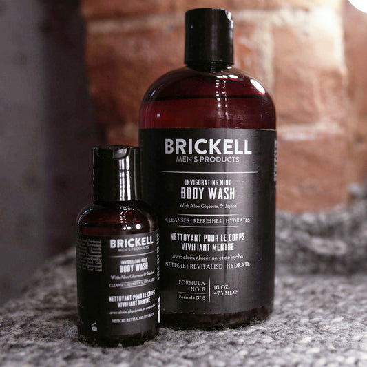 The Panic Room presents Brickell Invigorating Mint Body Wash