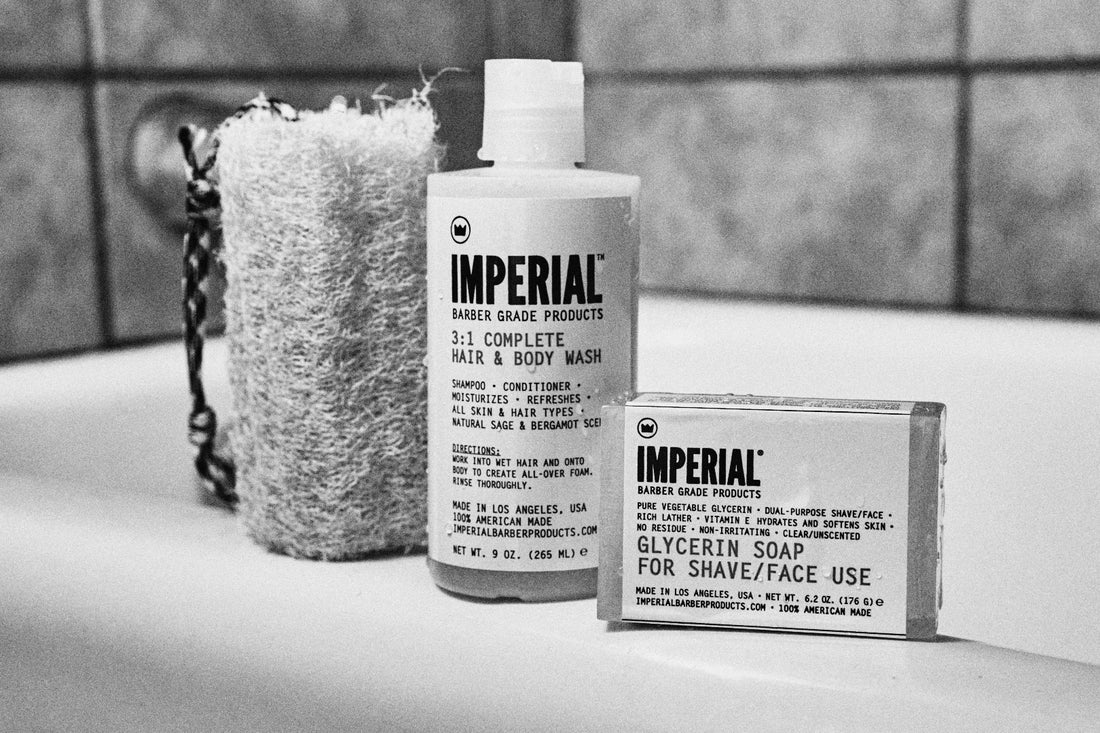 The Panic Room presents Imperial Glycerin Shave Soap