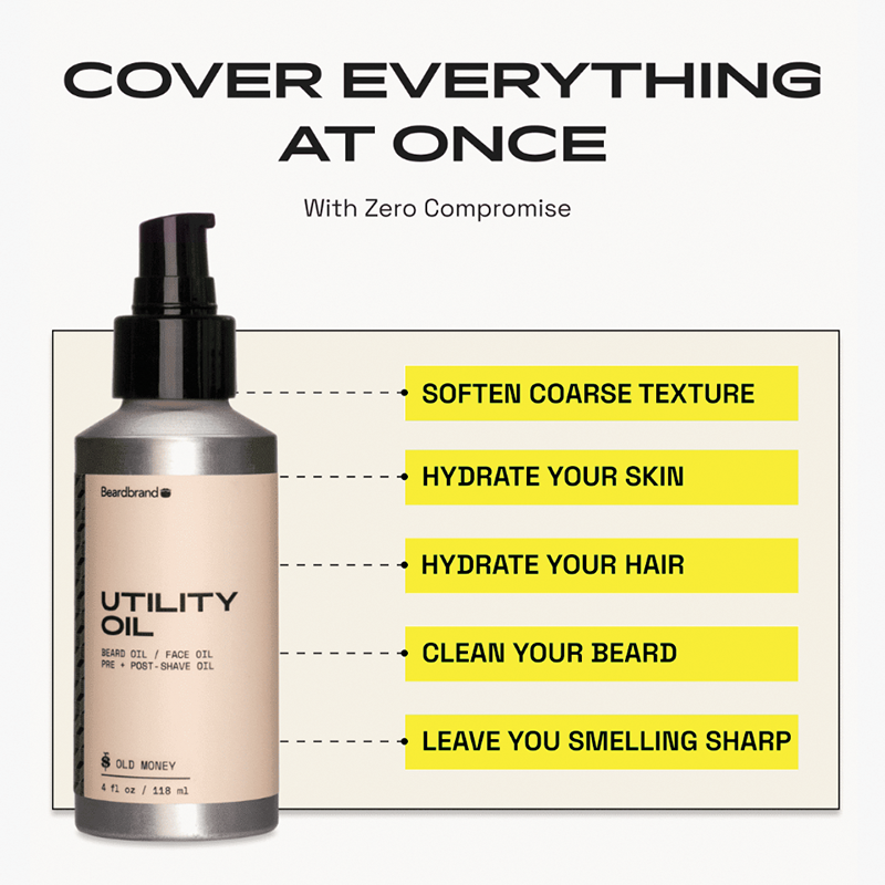 Beardbrand - Beard Oil, Old Money - The Panic Room