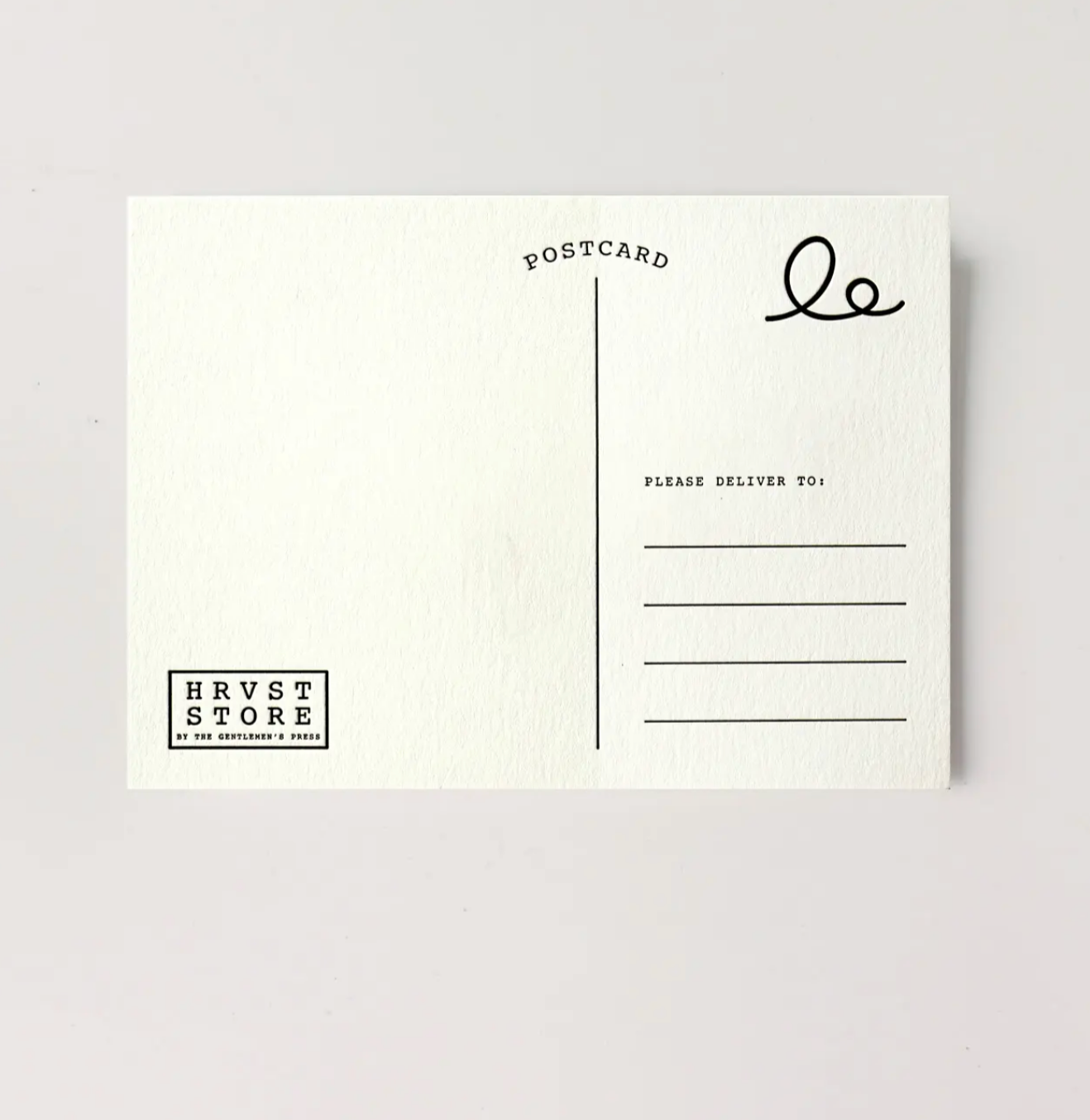 Hrvst.Store - Time Spent With Cat Postcard, A6, Letterpress - The Panic Room
