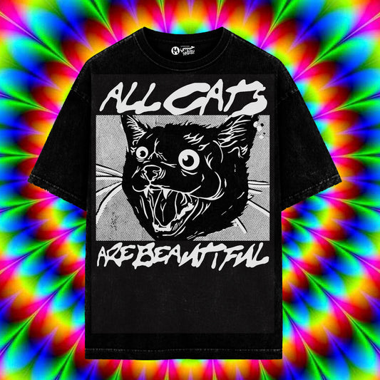 The Panic Room - ACAB, All Cats Are Beautiful T-Shirt - The Panic Room