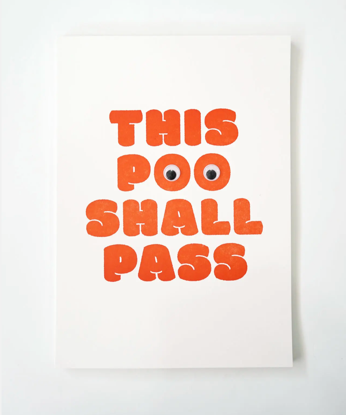 Hrvst.Store - This Poo Shall Pass Poster - The Panic Room