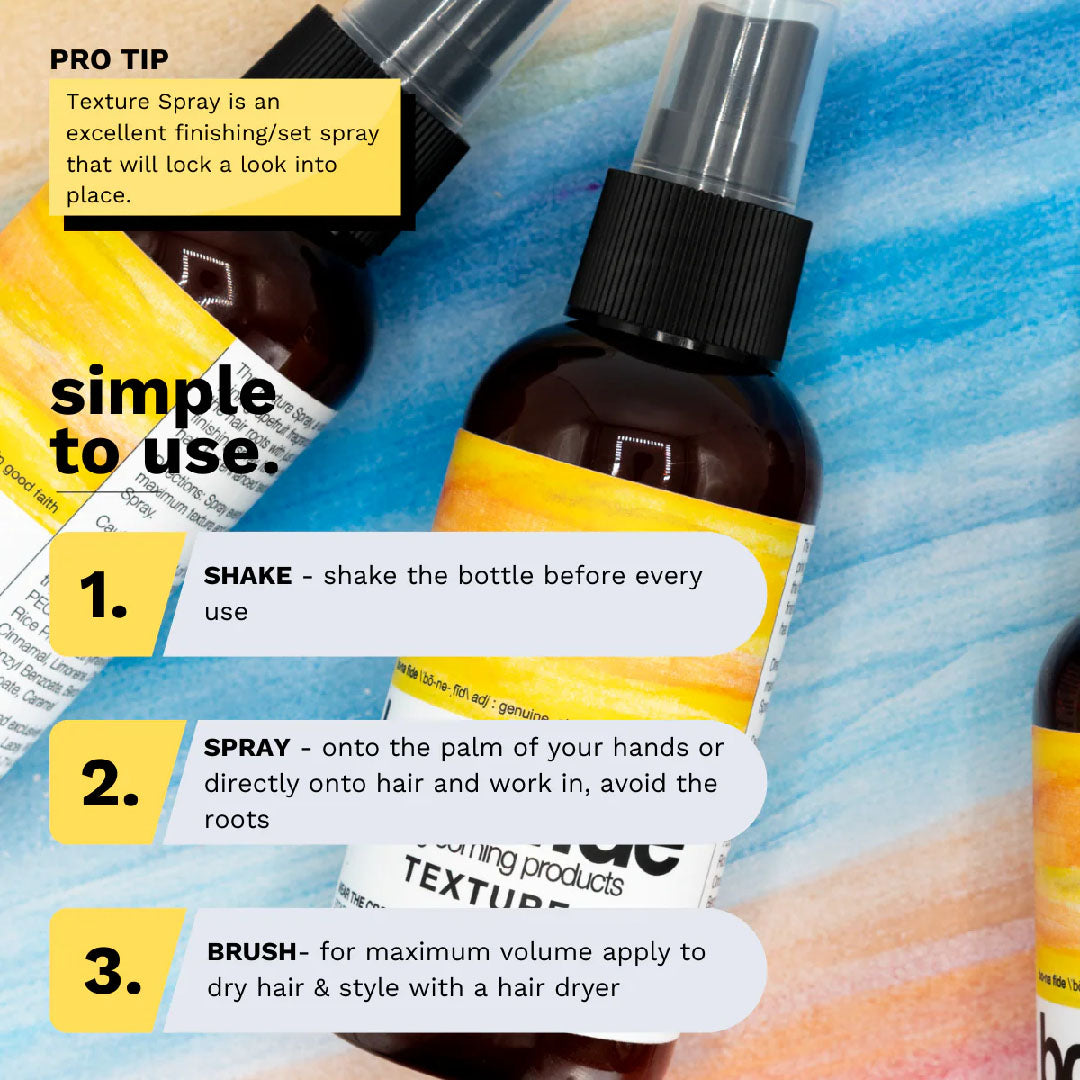 Bona Fide - Texture Spray – The Panic Room