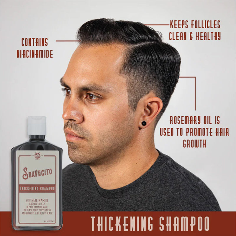 Suavecito - Thickening Shampoo, 237ml - The Panic Room