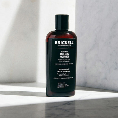 Brickell Men's Products - Redefining Anti-Aging Face Wash, 118ml - The Panic Room