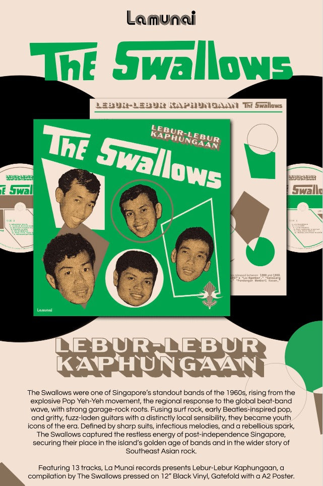 The Swallows - Lebur-Lebur Kaphungaan [LP, La Munai] (Pre-Order) - The Panic Room