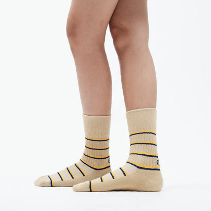 GOODPAIRSOCKS - Late For Summer, Beige Papadom - The Panic Room