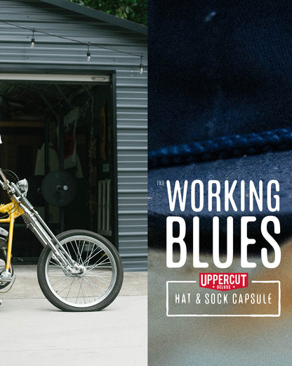 Uppercut Deluxe - Cap ( Working Blues ) - The Panic Room