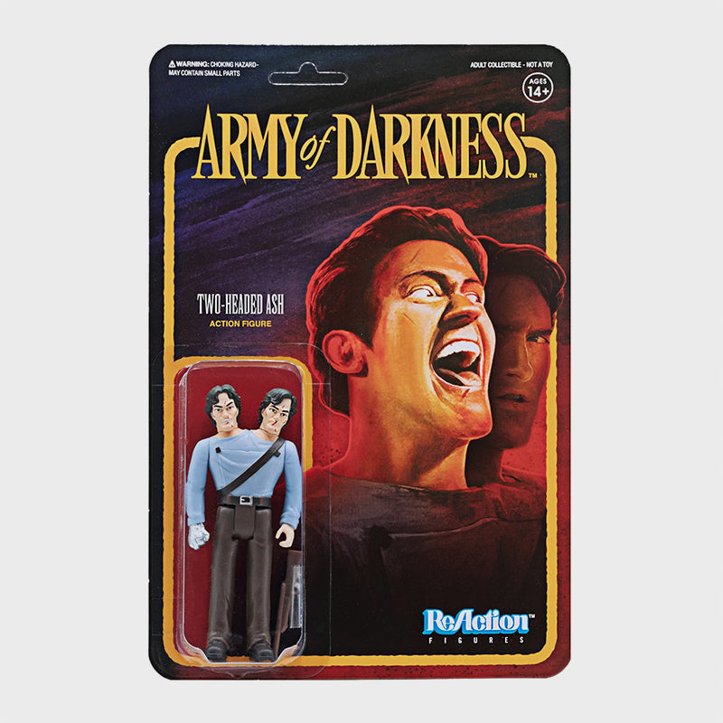 Super7 - Army of Darkness ReAction Figure - Two-Headed Ash - The Panic Room