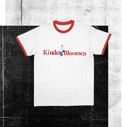 La Munai - Kinder Bloomen Logotype Ringer T-shirt - The Panic Room
