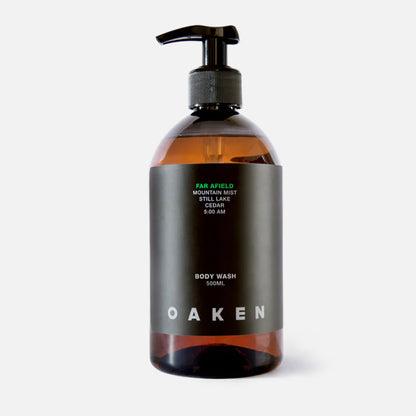 Oaken Lab - Body Wash, Far Afield, 500ml - The Panic Room
