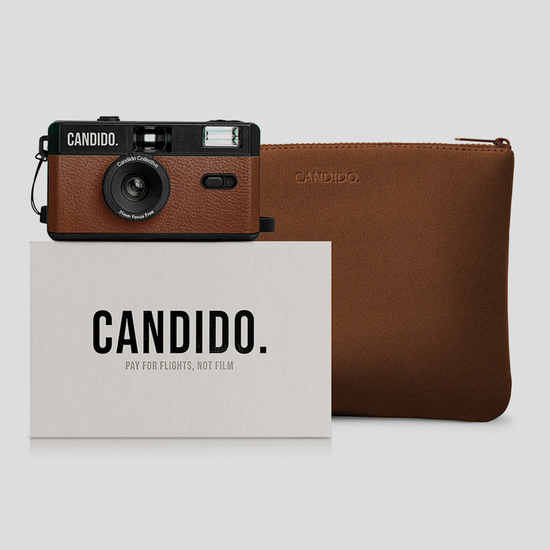 Candido 35mm Film Camera, Brown - The Panic Room