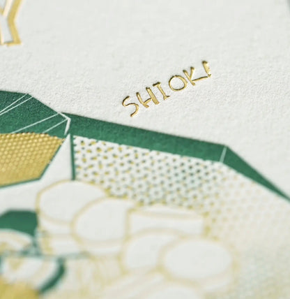 Hrvst.Store - Singapore Satay Postcard, A6, Letterpress