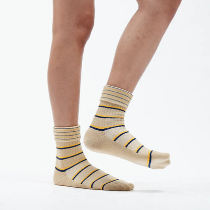 GOODPAIRSOCKS - Late For Summer, Beige Papadom - The Panic Room