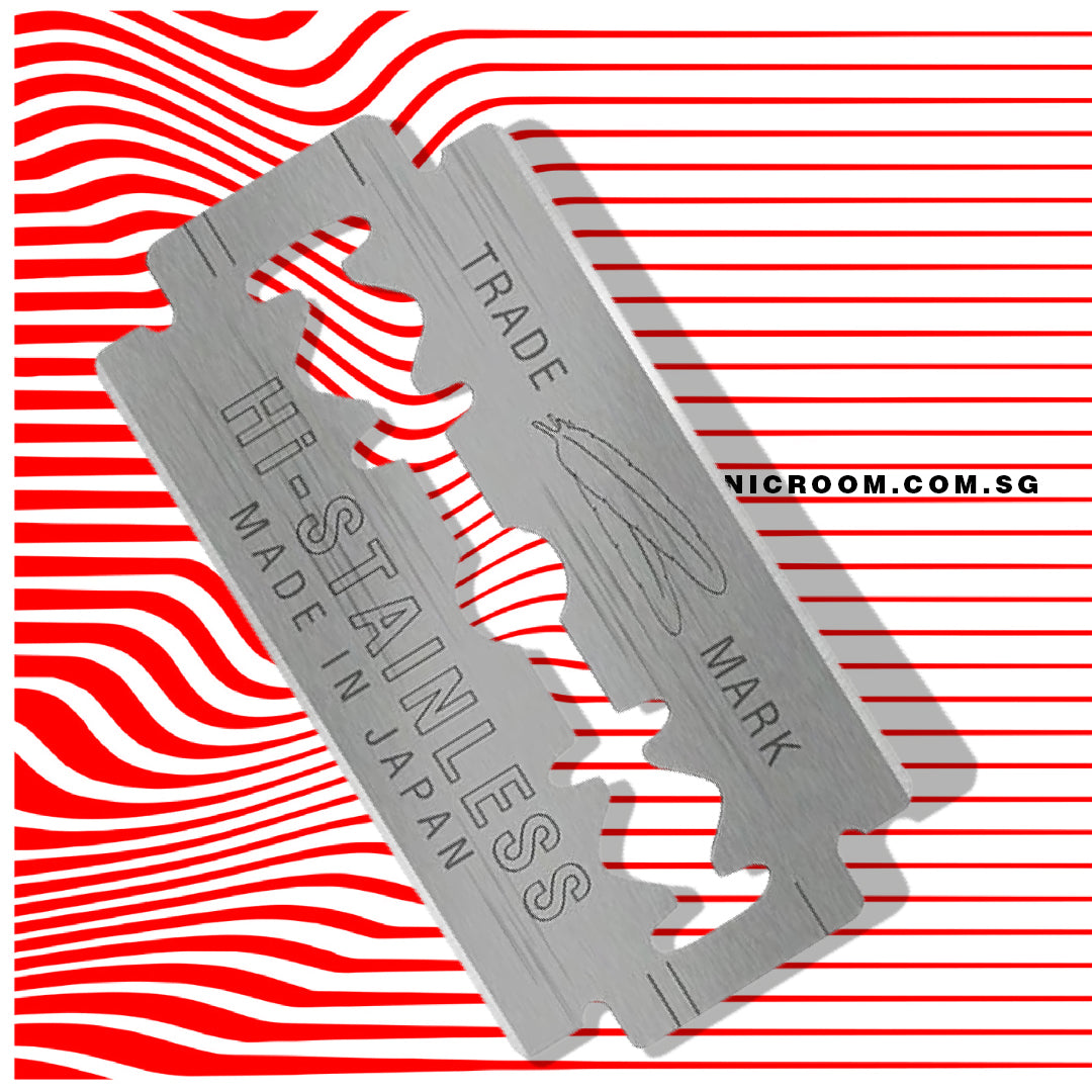 Feather - Double Edge Razor Hi-Stainless, 100pcs