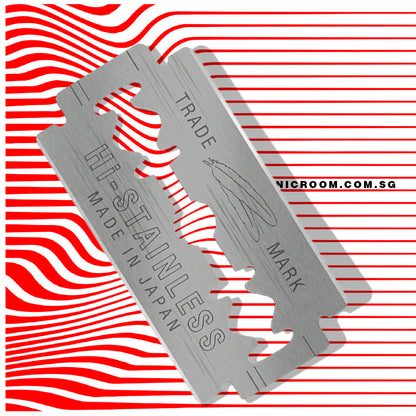 Feather - Double Edge Razor Hi-Stainless, 100pcs