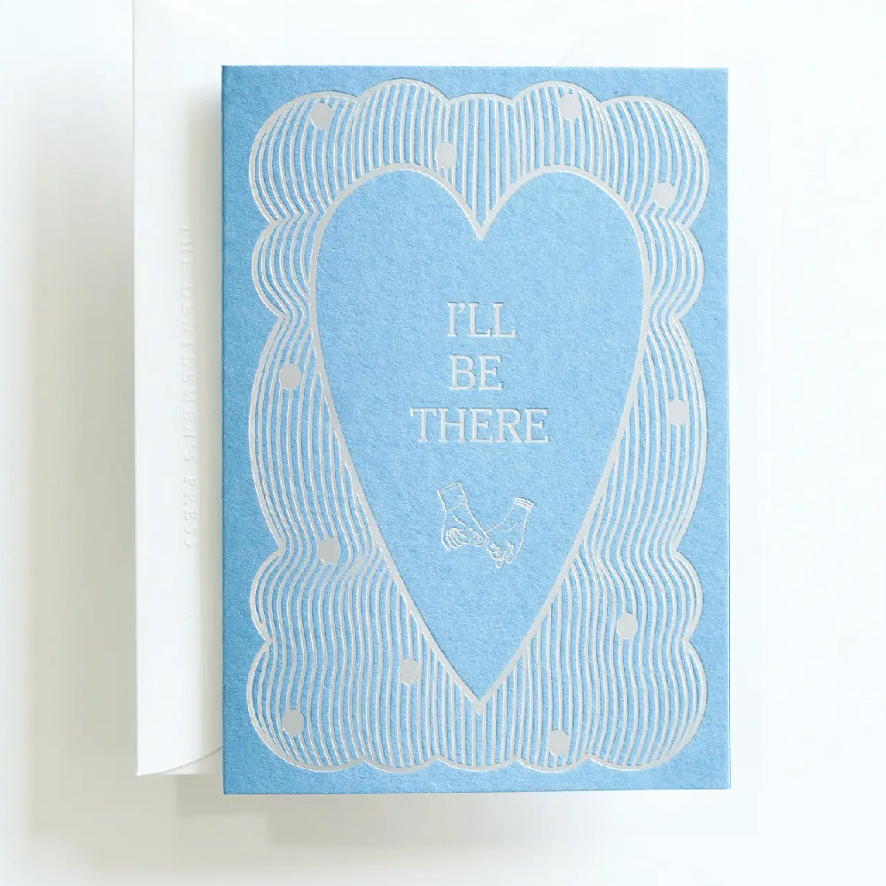Hrvst.Store - I'll Be There Greeting Card, A6, Letterpress - The Panic Room