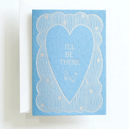 Hrvst.Store - I'll Be There Greeting Card, A6, Letterpress - The Panic Room