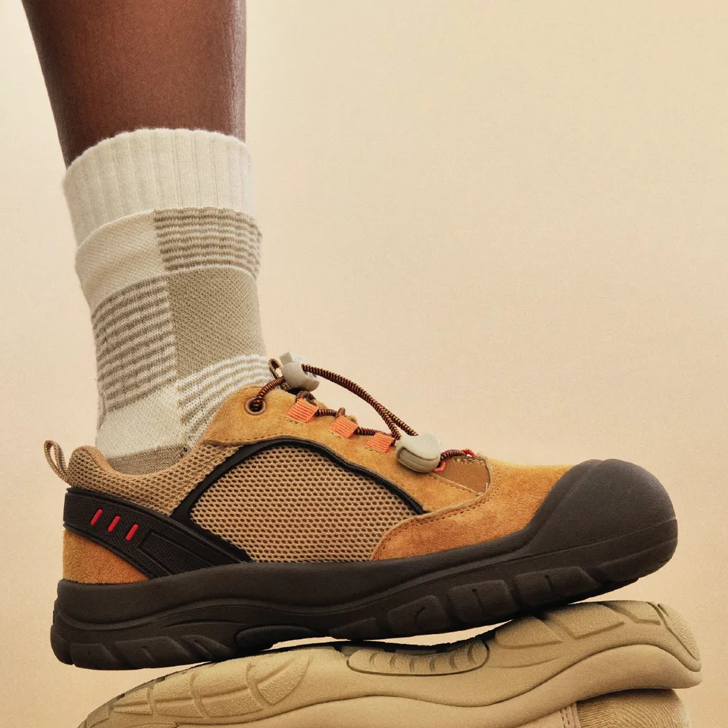 GOODPAIRSOCKS - Late For Summer, Beige Sand - The Panic Room