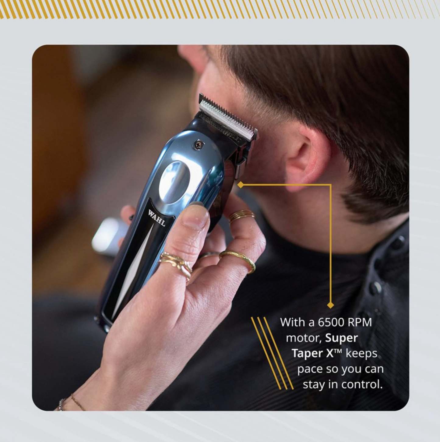 Wahl - Super Taper X, Professional Cord/Cordless Clipper - The Panic Room