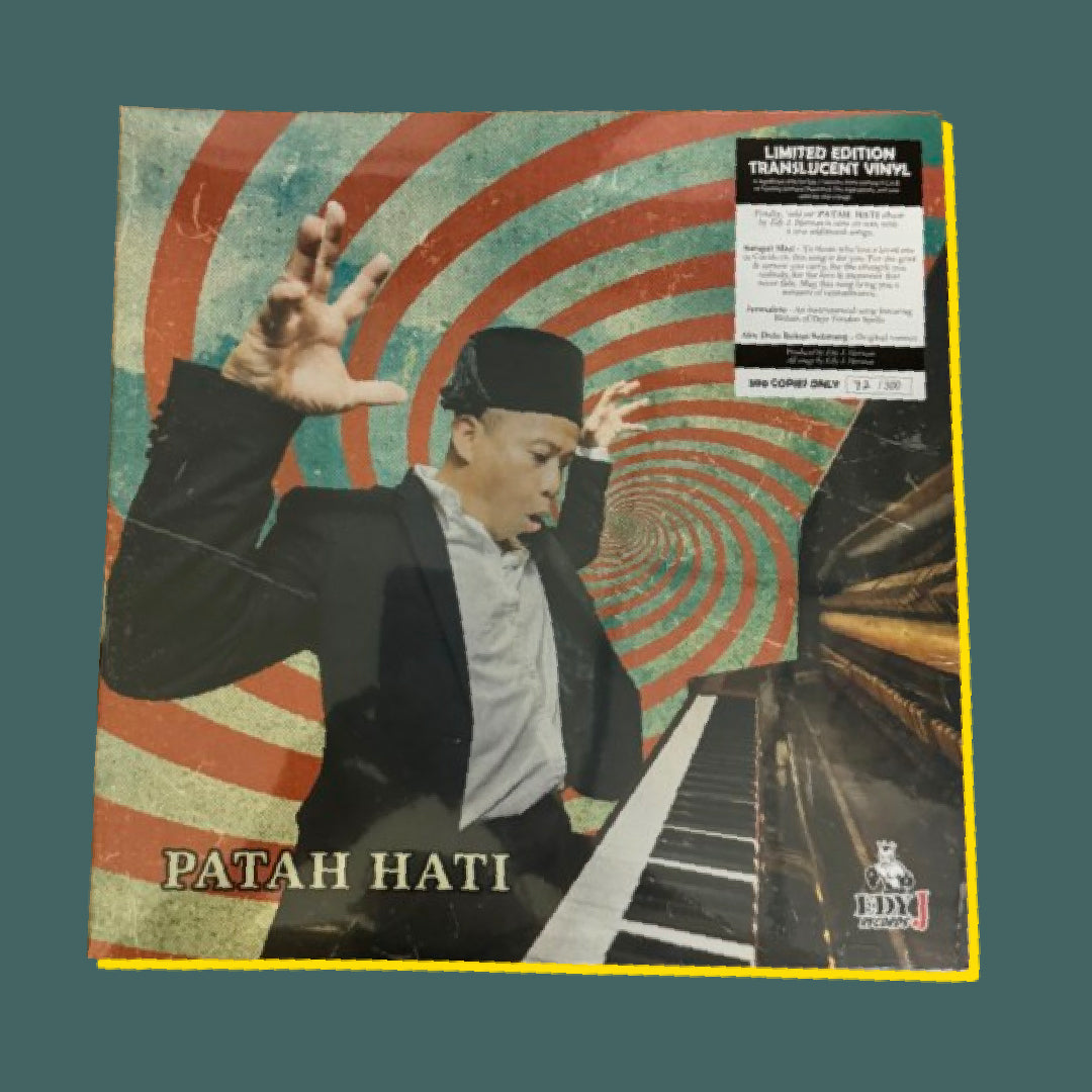 Edy J. Herwan - Patah Hati [LP, Translucent, Edy J Records]