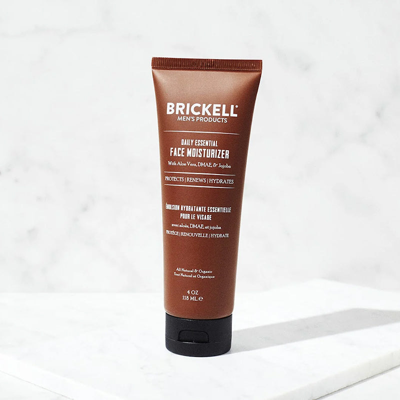 Brickell Men's Products - Daily Essential Face Moisturizer, 118ml