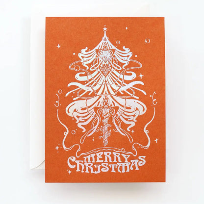 Hrvst.Store - Art Nouveau Christmas Card
