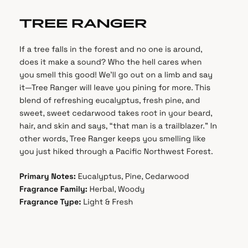 Beardbrand - Beard Oil, Tree Ranger - The Panic Room