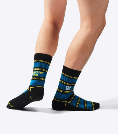 GOODPAIRSOCKS - WAWW, Chill Black - The Panic Room